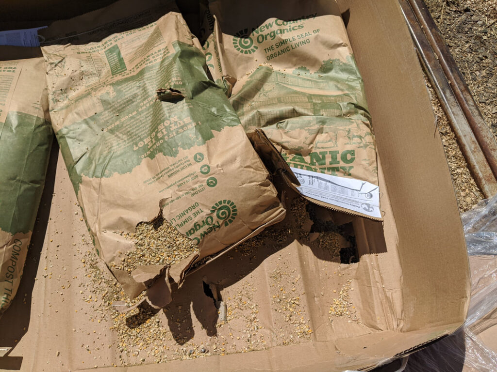 Broken Feed Bags